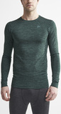 Утеплённая беговая рубашка Craft Fuseknit Comfort Green мужская