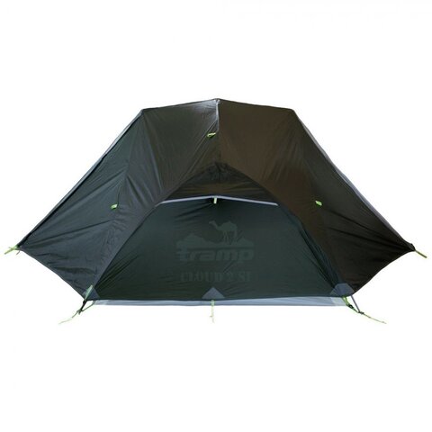 Картинка палатка туристическая Tramp TRT-92 dark green - 3