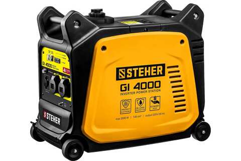GI-4000 генератор инверторный, 3500 Вт, STEHER