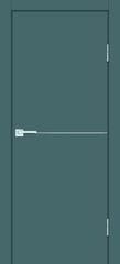 Дверь P-19 AL молдинг / Цвет Графит / Двери PROFILO PORTE