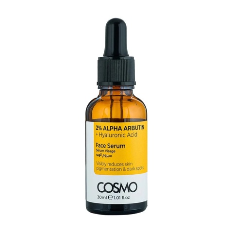 COSMO Alpha Arbutin 2% serum + гиалуроновая кислота сыворотка