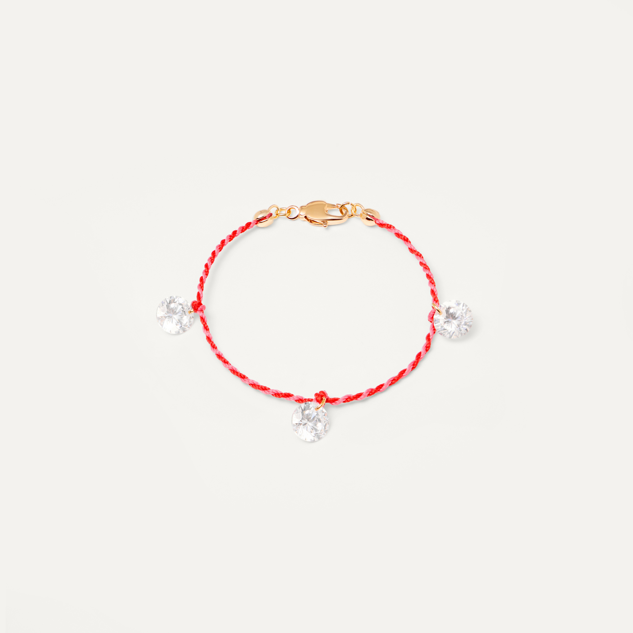 

Браслет Your Color Knitted Bracelet - Big Crystal