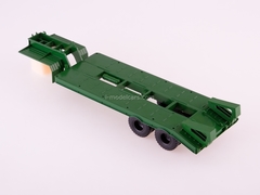 Semitrailer heavy carrier ChMZAP-5523 ​​green 1:43 AutoHistory