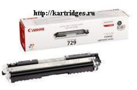 Картридж Canon Cartridge 729Bk / 4370B002