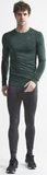 Утеплённая беговая рубашка Craft Fuseknit Comfort Green мужская