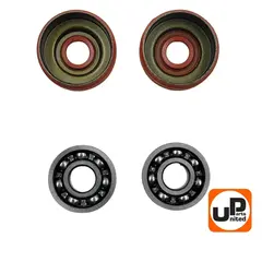 Подшипник коленвала UNITED PARTS для HUS 137/142, PART 351 с сальником, набор 2шт 5300563-63 (90-0542)