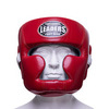 Шлем боксерский Leaders Full Face Red/White