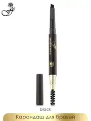 FFleur Карандаш  ES412 black-чёрный для век и бровей Powder