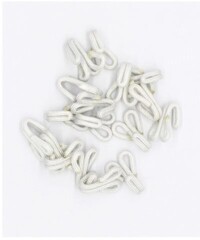 Крючки пришивные в оплетке, р. 22*13 мм