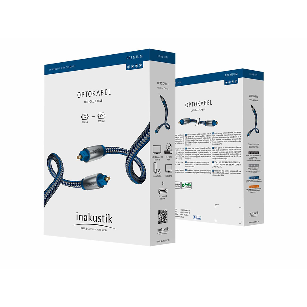 Inakustik Premium Optical Cable, Toslink