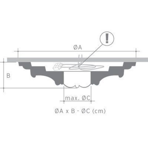 ПОТОЛОЧНАЯ РОЗЕТКА ИЗ ПОЛИУРЕТАНА R10