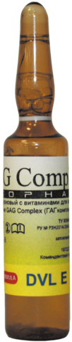 *Имплантат гиалуроновый (MESOPHARM/GAG Complex/formula DVL E/амп.5мл/GCA7X0518)