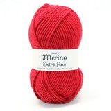 Пряжа Drops Merino Extra Fine 11 красный