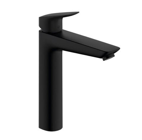 Hansgrohe Logis 71091670 Высокий смеситель для раковины (чёрный матовый)