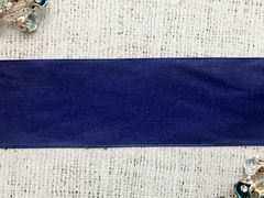 Лента атласная, ш. 5 см, 77 (28) ультрамариново-синий