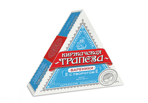 Вареники с творогом "Киржачская трапеза", 450г