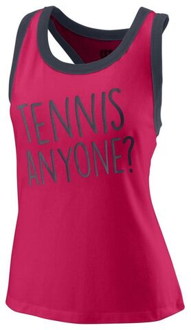 Топ теннисный Wilson Tennis Anyone Tech Tank W - love potion