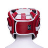 Шлем боксерский Leaders Full Face Red/White