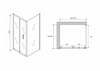 Abber Sonnenstrand AG07100-S80 Душевой уголок, 100x80x195