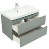 Aquanet 337961 Тумба Вега 2.0 80 2 ящ. цв.мисти грин (337961)