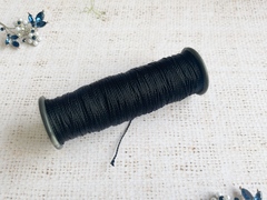 Нить крученая капроновая, 187*1*2, чёрный