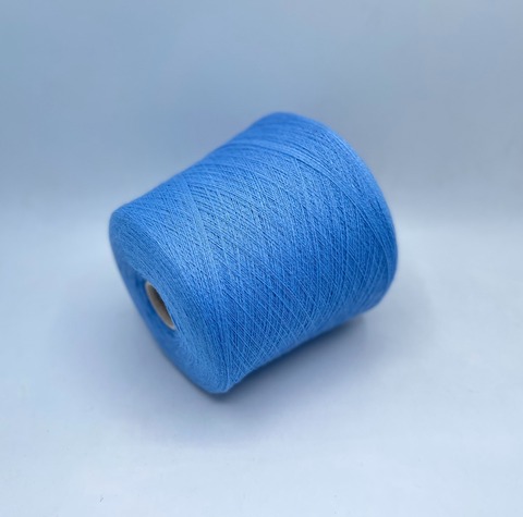 G&G Filati (пр.Италия),art-Saragon 2/28 1400м/100гр,85% Меринос 5%Кашемир 10%Шелк, цвет-Голубой. арт.27244