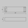 Блок питания Maytoni Power supply magnetic PSL007-200W-48V-IP20