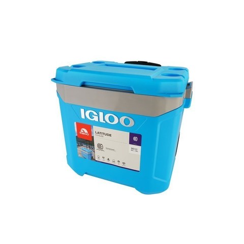 Термоконтейнер Igloo Latitude 60 Roller Cyan blue (изотермический, 57л)