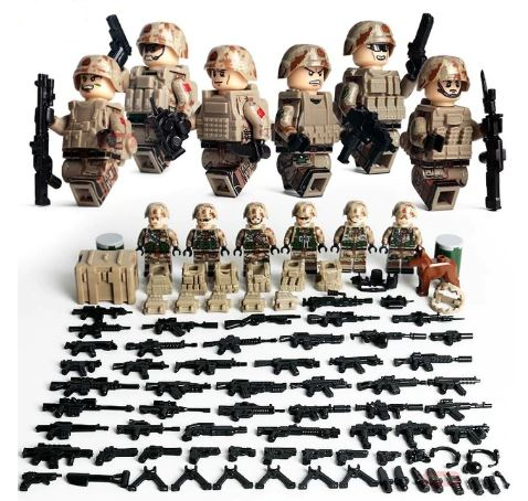 Минифигурки Военных Китайская Армия серия 414