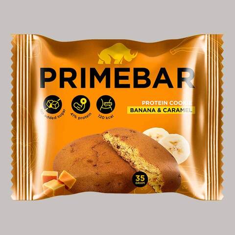 Протеиновое печенье Банан и карамель 'Primebar', 35г