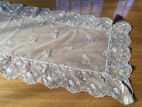 Дорожка на стол 40х140 Domus 3521/3509 белая