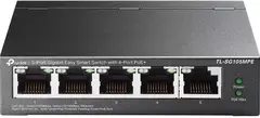 TP-Link TL-SG105MPE, Коммутатор Easy Smart с 5 гигабитными портами (4 порта PoE+), 802.3af/at, бюджет PoE — 120 Вт, стальной корпус