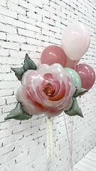 Набор шаров для девушки №439 роза акварель