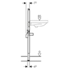 Монтажный элемент для раковины Geberit Duofix 111.434.00.1