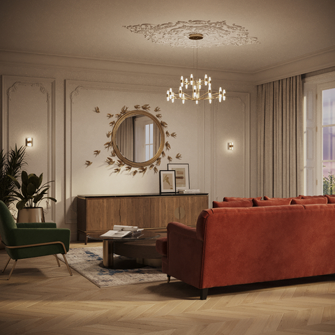 Настенный светодиодный светильник Maytoni Arana MOD401WL-L6BS3K