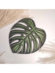 Молд пластиковый Лист монстеры 21х19,5см