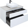 Aquanet 242268 Тумба Nova Lite 90 2 ящ. цв.бел. глянец (242268)