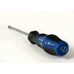 Отвертка Ultra Grip КОБАЛЬТ SL 4,0 х 100 мм CR-V, двухкомпонентная рукоятка (1 шт.) подвес (646-249)