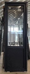 Дверь Пластиковая Б/У 232(в) х 76(ш) Балконная