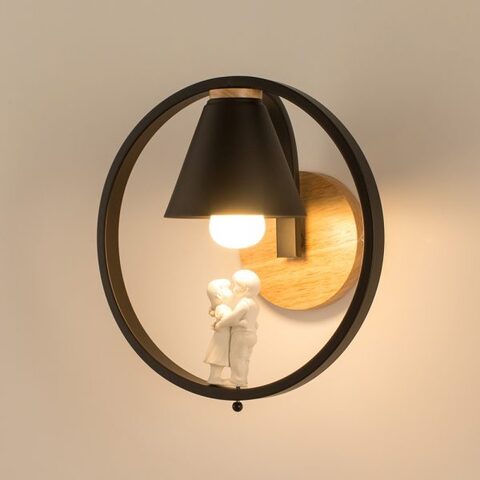 Настенный светильник Home Light Астерия MMD-LED B138-4-1xE27 черный