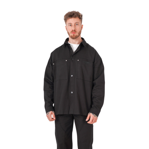 Carpenter Long-Sleeve Shirt Black