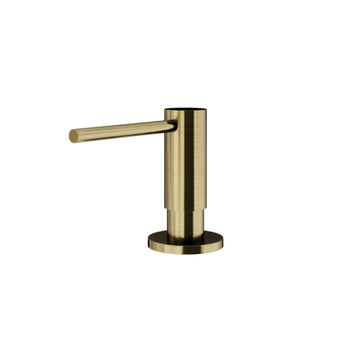 Sancos SC40100BG Дозатор моющего средства кухонный встраиваемый, цвет брашированное золото