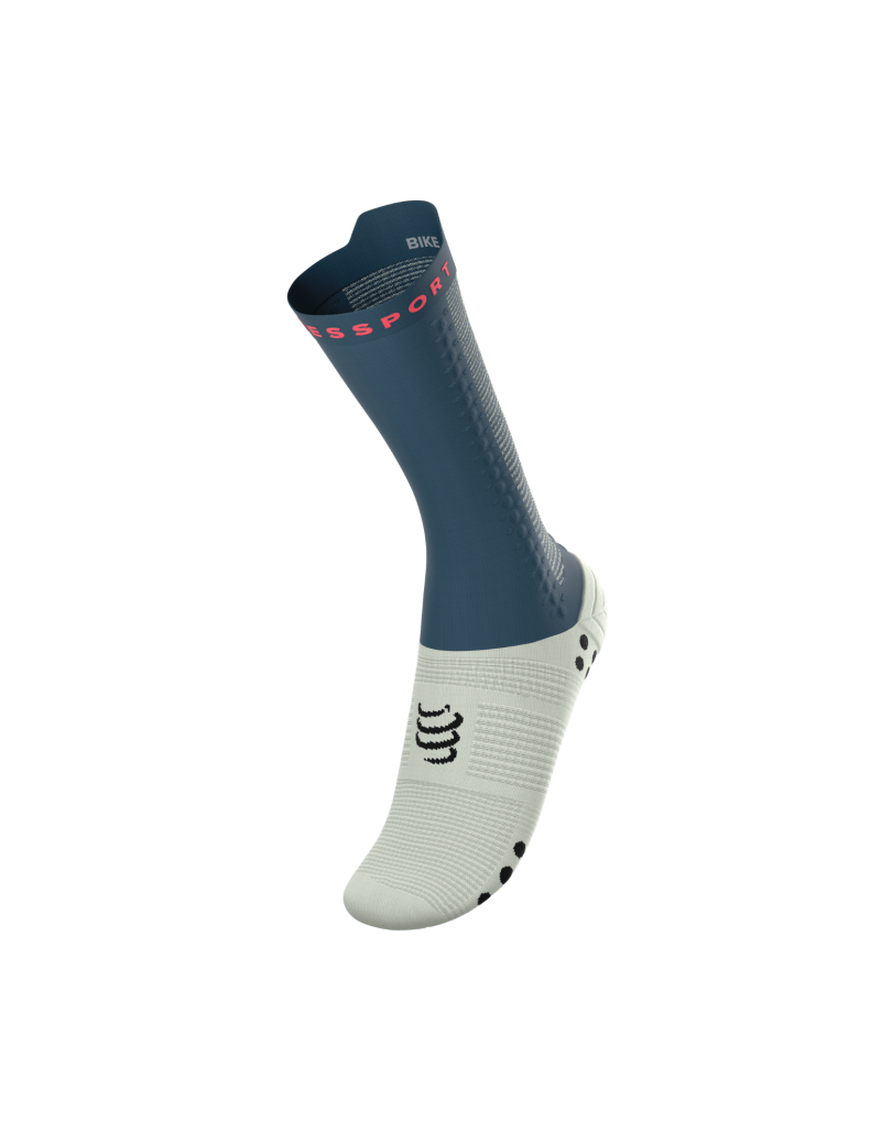 Носки Pro Racing Socks v4.0 Bike stargazer/aqua/fluo red