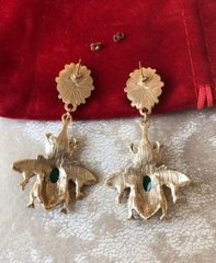 Серьги длинные с подвесками МУХИ в стиле Askew London