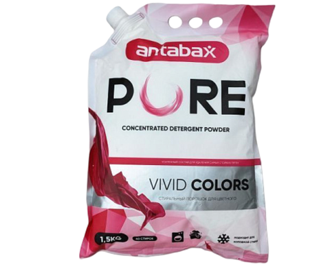 Антабакс Pure Стиральный Порошок для Цветного (красный) 1,5кг