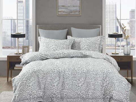 Постельное бельё Asabella 2339-6 сатин с лазерной печатью (евро)