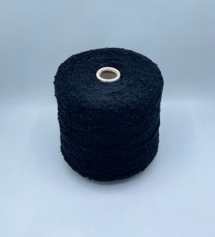 Pecci filati (пр.Италия),art. Spuma melange, 260/100гр, 39% Шерсть, 22% Альпака, 25% Акрил, 13% Полиамид,1% Эластана, цвет-Черный. арт.36717