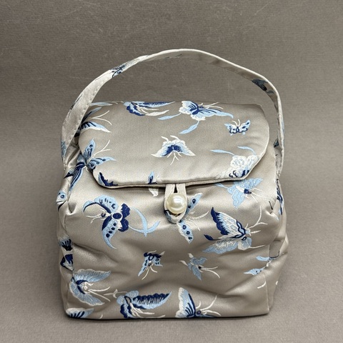 Сумка чаемана, текстиль, жесткое дно, 15/15/10см