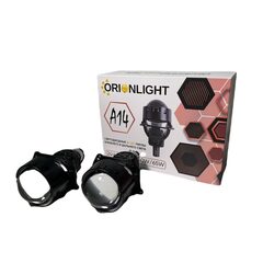 Светодиодные би-линзы ORIONLIGHT A14, 3", 60W/65W, 24V