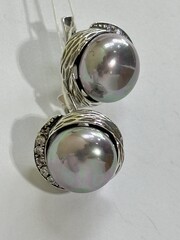 Эдит (серьги из серебра)